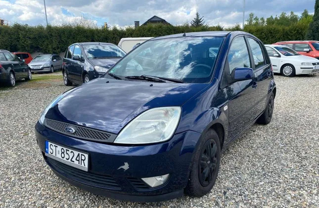 ford śląskie Ford Fiesta cena 2990 przebieg: 216515, rok produkcji 2005 z Rybnik